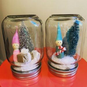 Homemade Christmas Globe ❄️ $25 for 1 please comment which colour you would like